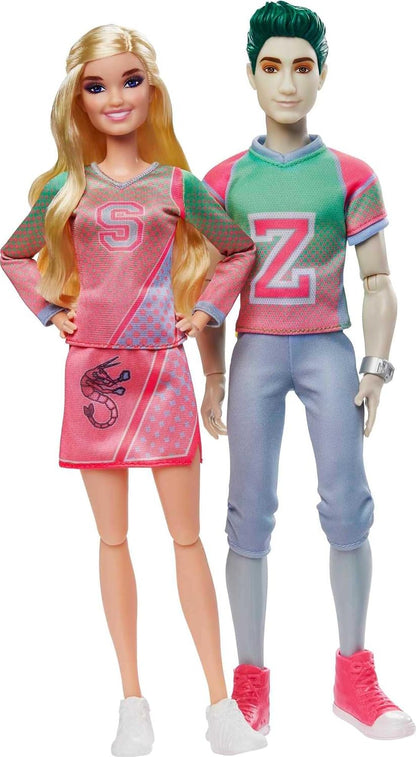 Mattel Disney Zombies Addison &amp; Zed - Juego de 2 muñecas de mod...