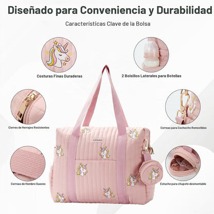 GOBABYMART Juego de 3 bolsas para pañales, bolsa de hospital para t...
