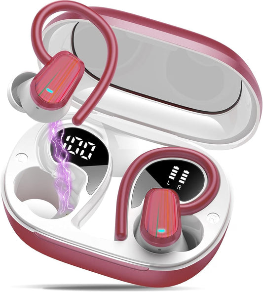 Auriculares inalámbricos, Bluetooth 5.4 deportivos, auriculares con...