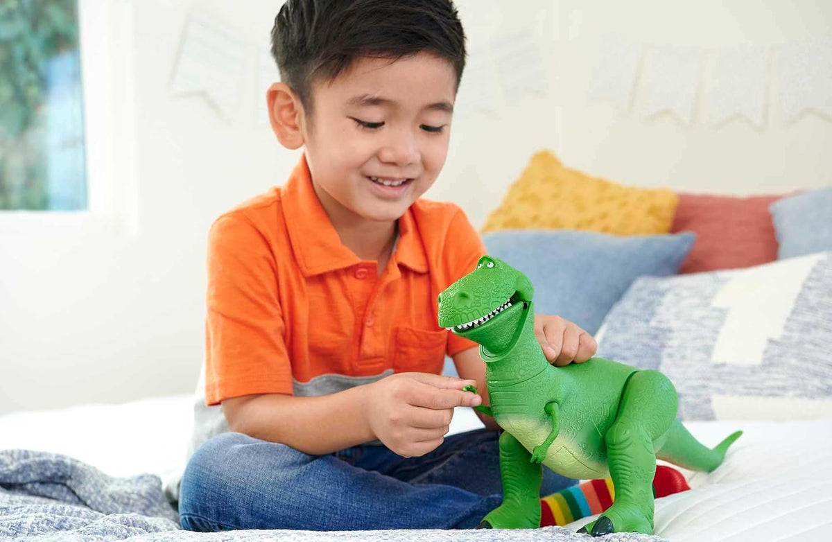 Disney y Pixar Toy Story Roarin' Laughs Rex | Figura de acción de d...