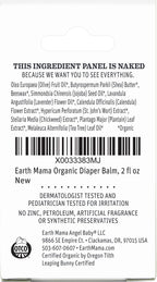 Earth Mama Bálsamo orgánico para pañales de 2 onzas | Crema de paña...