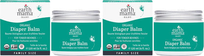 Earth Mama Bálsamo orgánico para pañales \u2013 4 onzas líquidas \u...