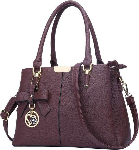 KKXIU Monederos y bolsos para mujer, Bolso tipo cartera con asa sup...