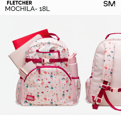 Mochila sencilla y moderna para niños para la escuela, niñas y niño...