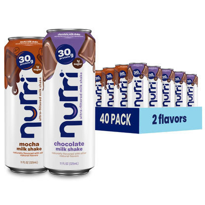 Nurri - Batido de leche ultra filtrado de proteína de 1.06 oz \u201...
