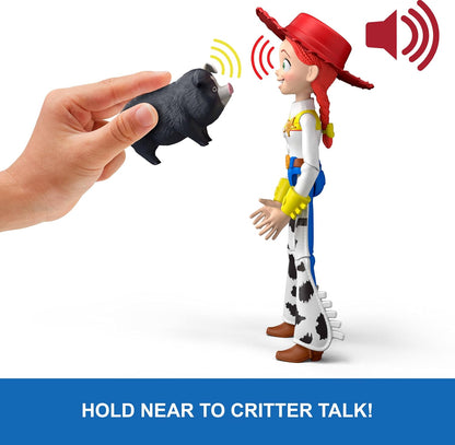 Mattel Disney y Pixar Toy Story 5 Critter Talk Jessie | Figura de a...