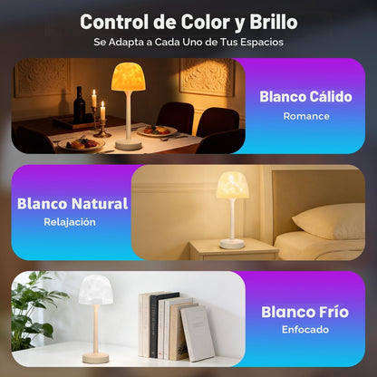 Lámpara de ducha impermeable recargable LED Ocean Projector Lámpara...