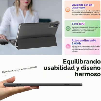 DIGITHINK Tablet PC de 128 GB 10 pulgadas Android 16.0, tabletas An...