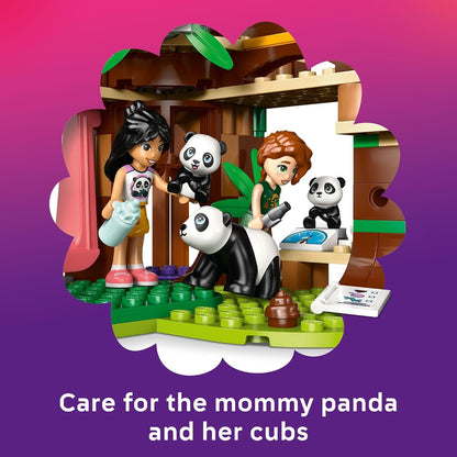 LEGO Friends Panda Sanctuary - Juguete de construcción para el cuid...
