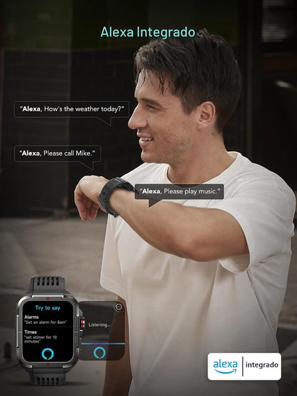 SKG Reloj inteligente para hombres y mujeres, reloj inteligente mil...