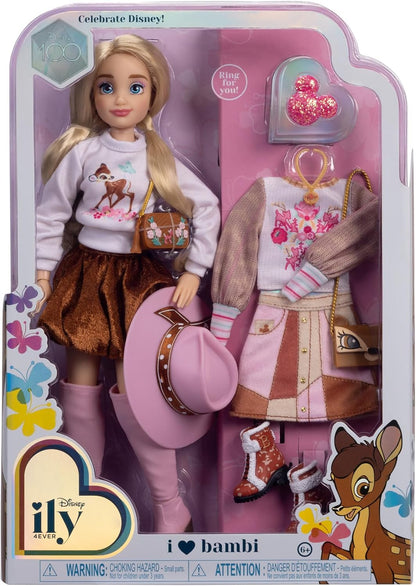 Disney ily 4EVER Muñecas Disney 100 - Bambi de 11.5 pulgadas de alt...