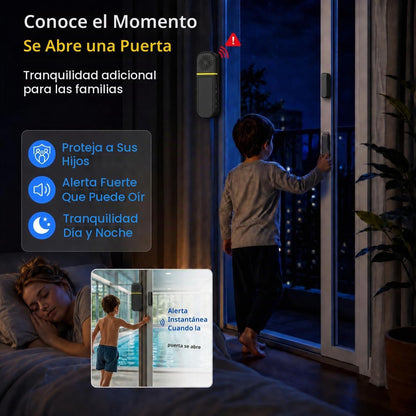 Alarma de puerta, alarma SanJie para puerta izquierda abierta para...