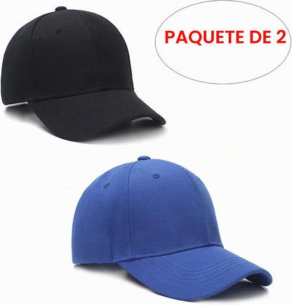 PFFY 2 paquetes de gorra de béisbol Golf Dad Hat para hombres y muj...