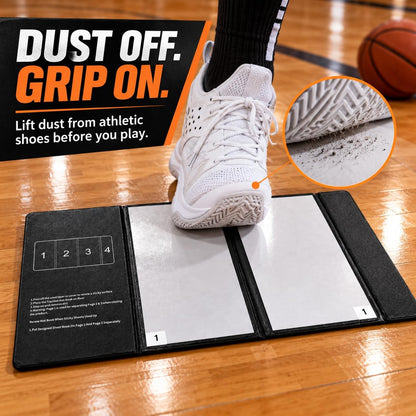 AKA SPORTS GEAR Alfombrilla adhesiva portátil para baloncesto y vol...