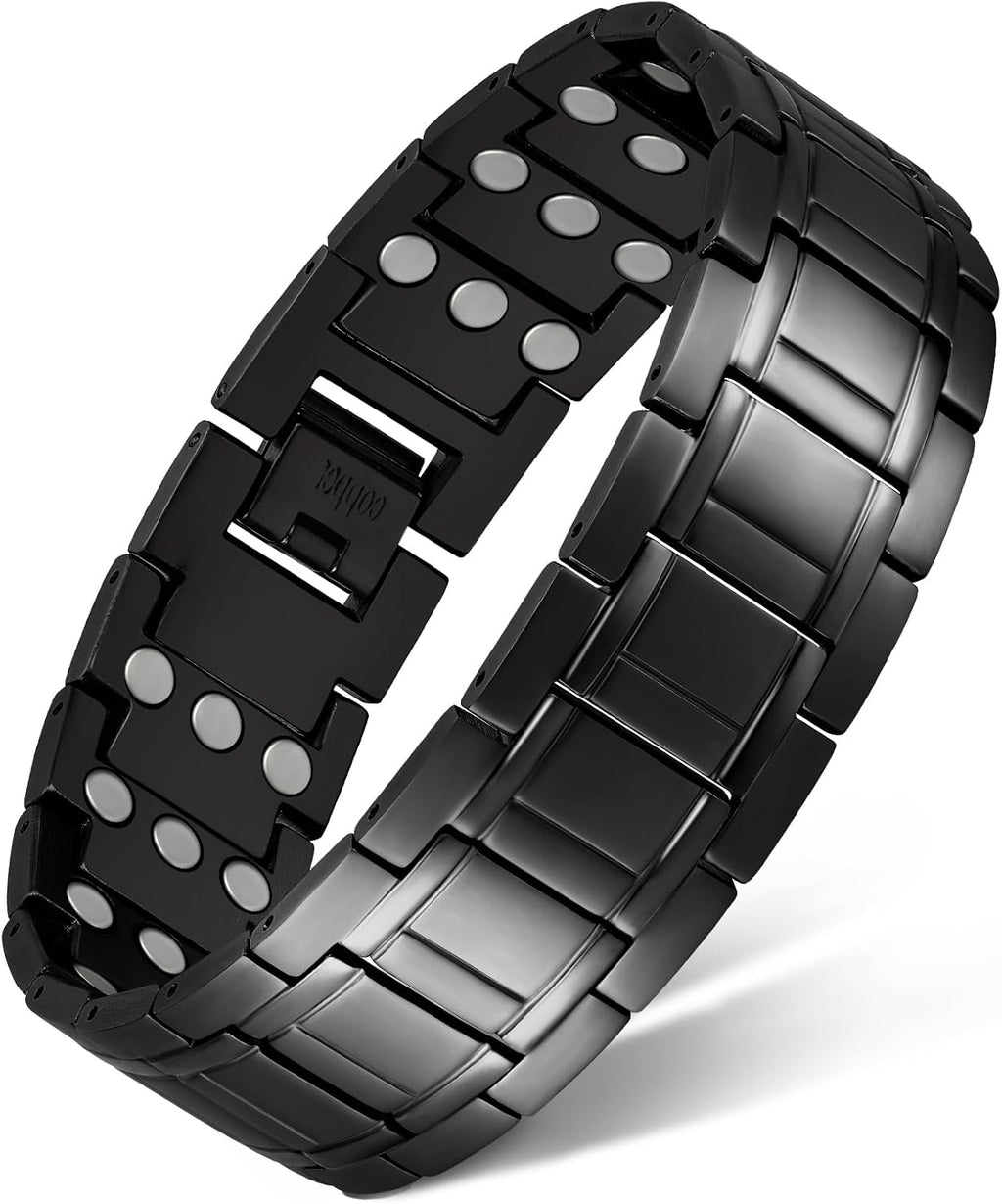 Pulsera de cobre para hombre Feraco, 3 veces más fuerte, pulseras m...