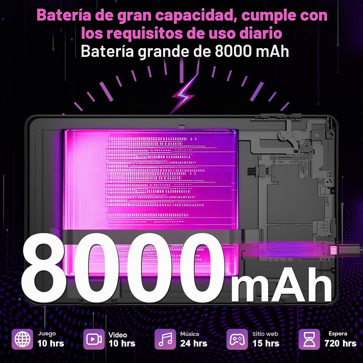 2026 Android 16 Tablet con teclado - Tableta electrónica de 10 pulg...