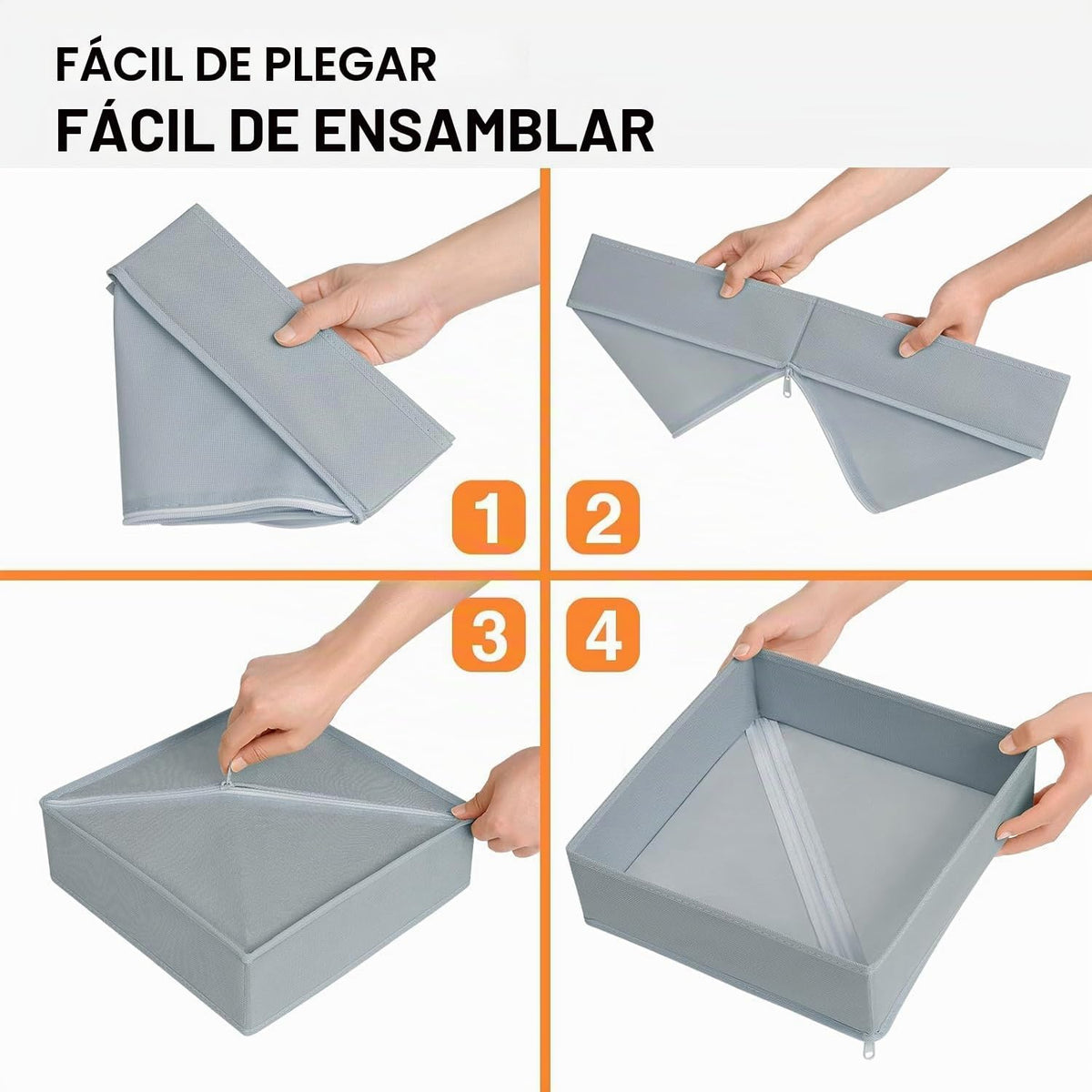 DIMJ Organizador de Cajones para Ropa 18 Pack - Organizadores Plega...