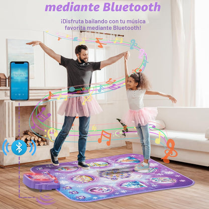 Alfombra de baile para niñas de 3 a 12 años, Frozen Toys Dance Pad...