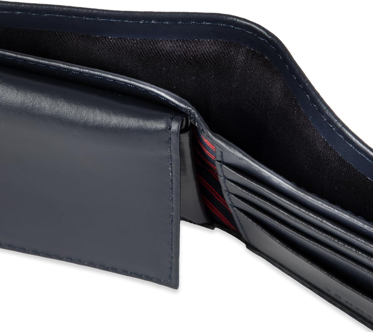 Tommy Hilfiger Cartera Passcase para hombre con ventana de identifi...