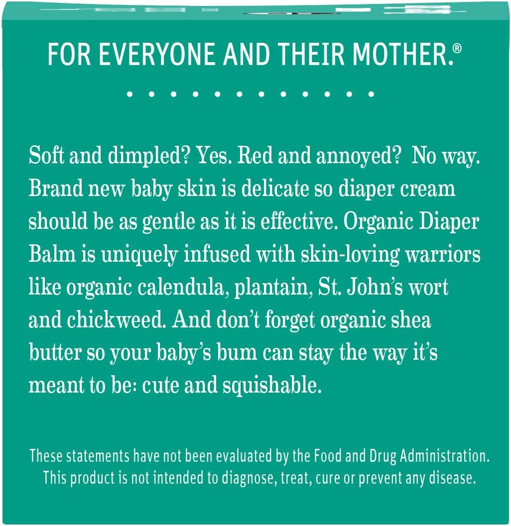 Earth Mama Bálsamo orgánico para pañales de 2 onzas | Crema de paña...