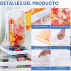 YOPCDJ Funda rígida transparente con cremallera, bolsas transparent...