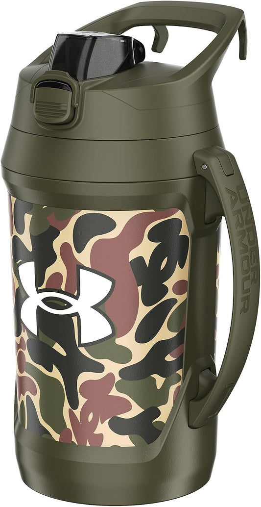 Under Armour Botella de agua aislada con asa y gancho para cerca, j...