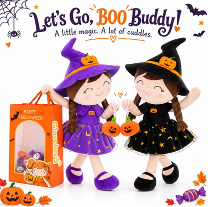 Gloveleya Juguete de peluche suave de Halloween, regalos para niña,...