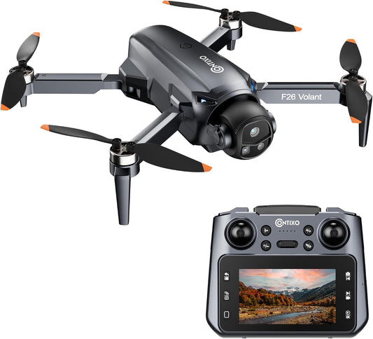 Contixo F26 Volant Drone con controlador de pantalla de 4.3", F...