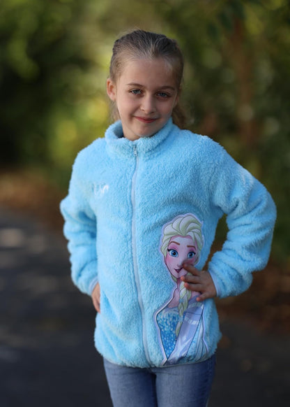 Disney Stitch Frozen Elsa Minnie Mickey - Chaqueta de forro polar p...