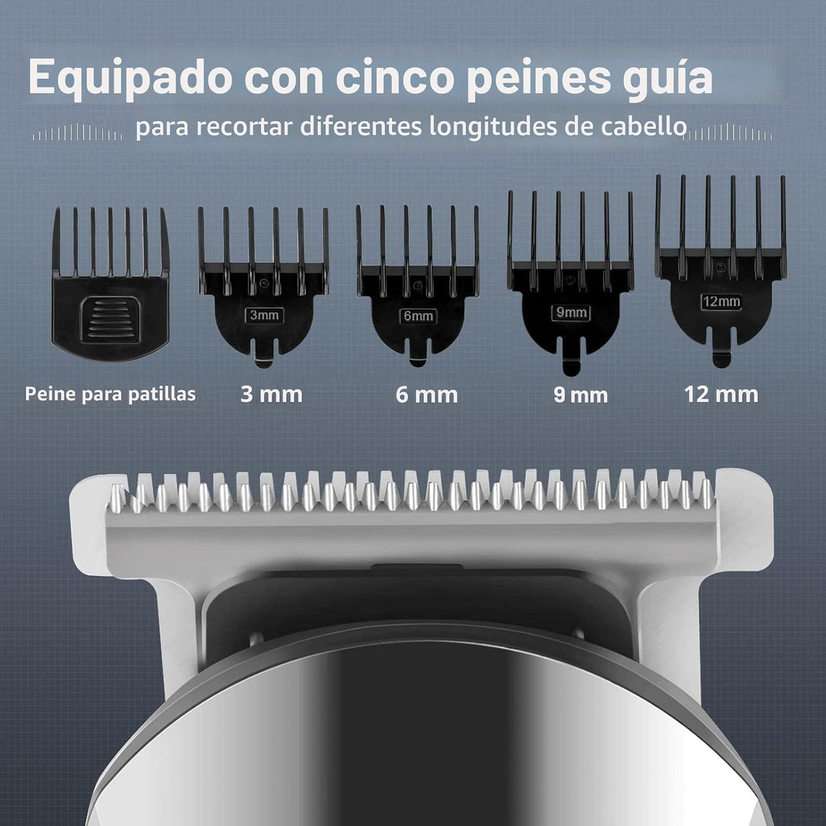 Ufree - Cortadora de barba para hombres, maquinilla de afeitar eléc...