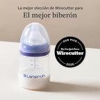 Lansinoh biberones anticólicos, 2 onzas, 2 unidades | Pezones de fl...