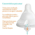 Evenflo Feeding Premium Proflo Venting Balance Plus Biberones de cu...