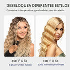 Janelove rizador de cabello 4 en 1, ondulador de cabello, rizador d...