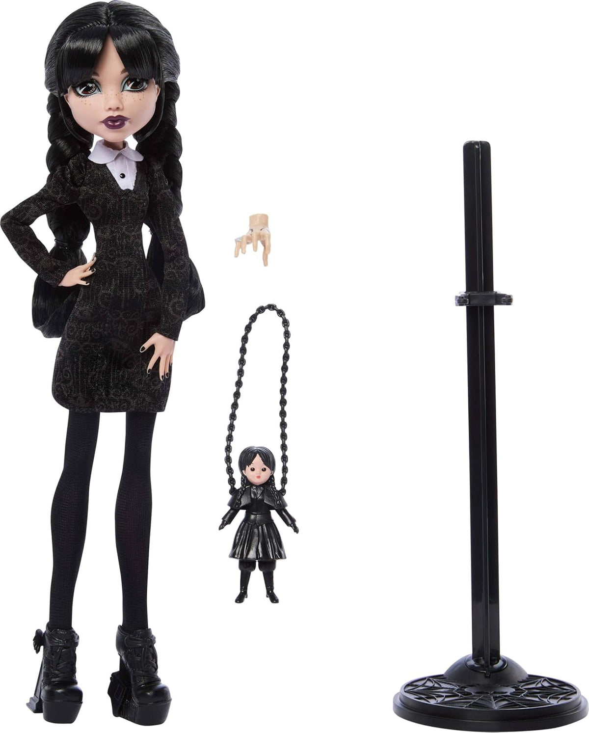 Monster High x Muñeca Wednesday Addams en vestido negro | Muñeca de...