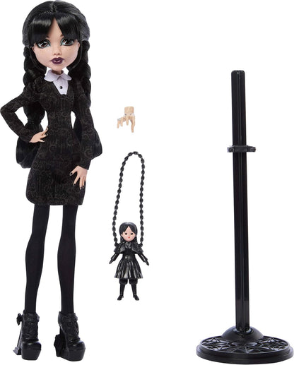 Monster High x Muñeca Wednesday Addams en vestido negro | Muñeca de...