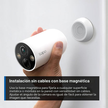 Tapo by TP-Link MagCam sin cables, cámara de seguridad inteligente...