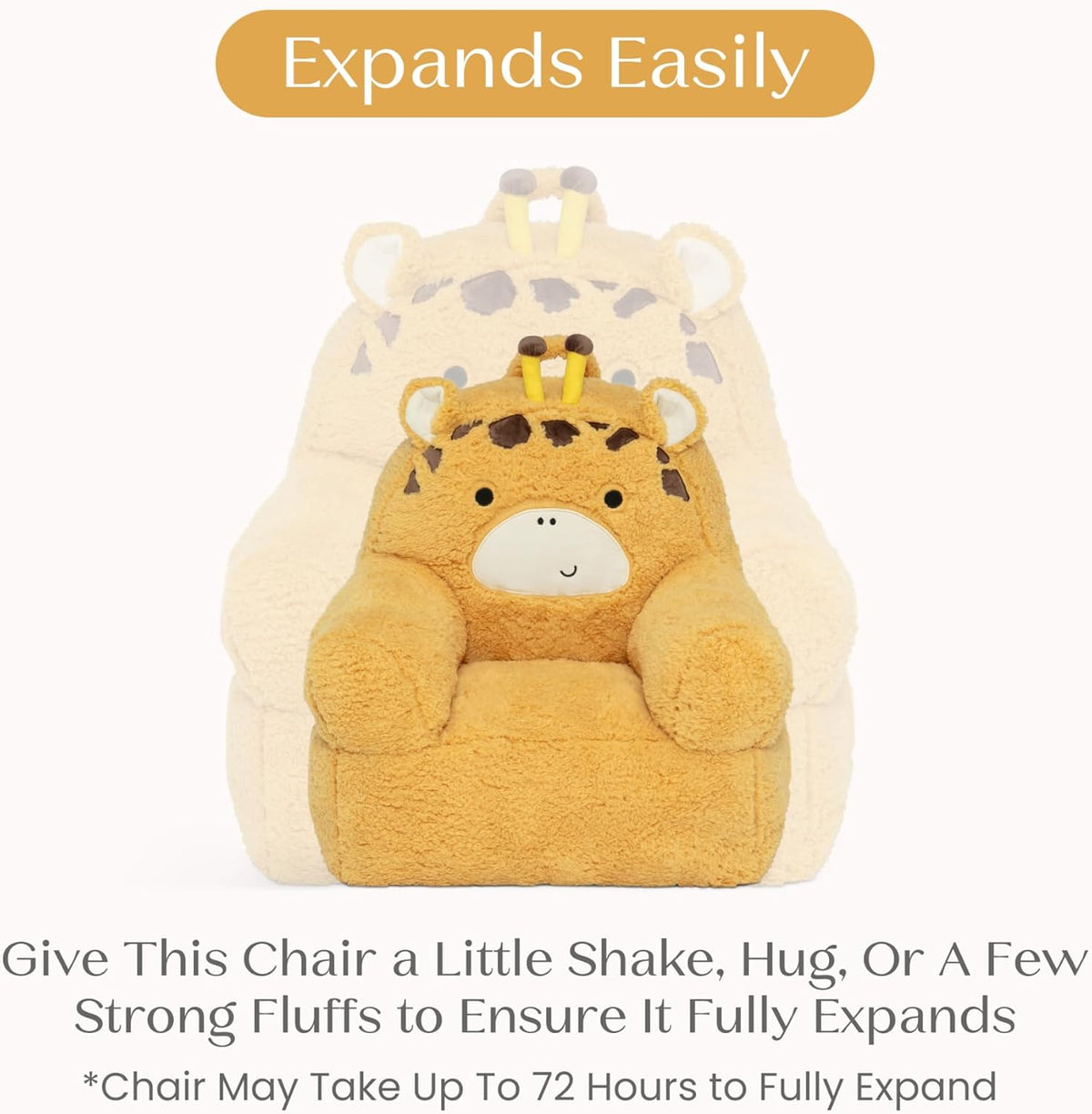 Delta Children Cozee Buddy - Silla para Niños Jirafa