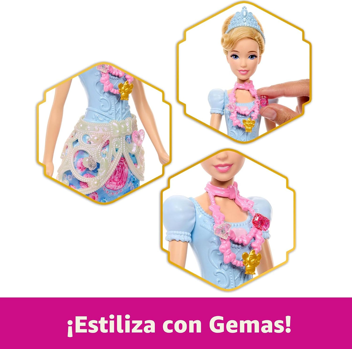 Disney Princesa Cenicienta Sorpresa Muñeca De Moda Y Accesorios | 8...
