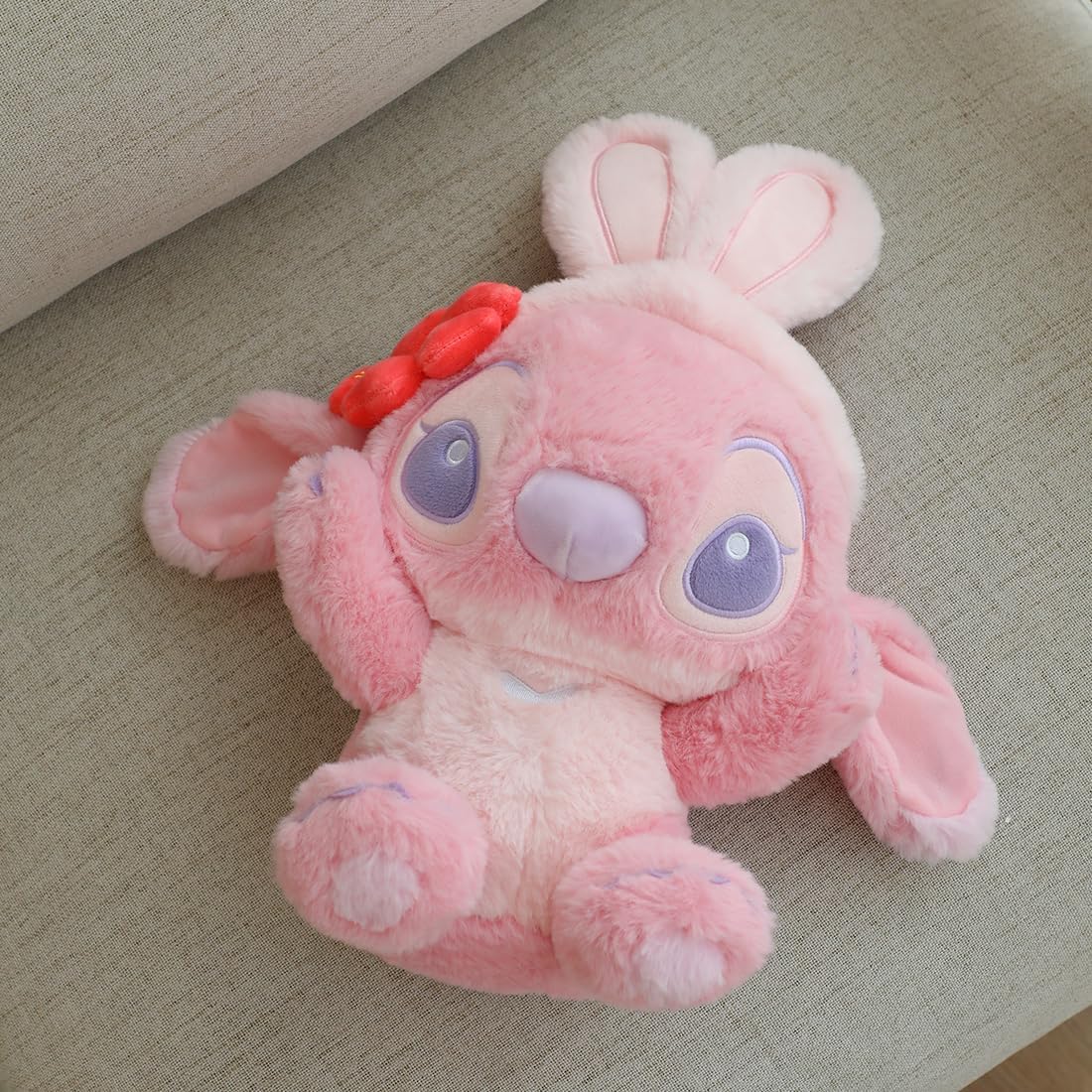MINISO Disney - Juguete de peluche con puntada de ángel, 10 pulgada...