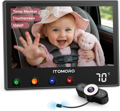 ITOMORO 2026 Nuevo monitor de temperatura de la cámara del coche de...