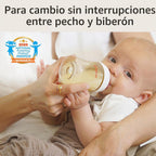 Pigeon PPSU biberón anticólicos de cuello ancho, 5 oz, paquete de 2...