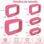Organizadores de embalaje, Rosa fuerte, Práctico: