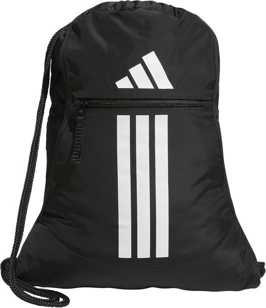 adidas Alliance Sackpack - Mochila con cordón para deportes, bolsa...