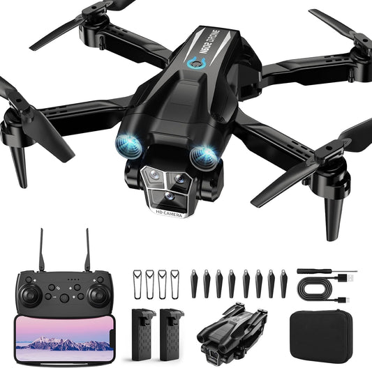 Dron con cámara 1080P HD, mini dron para principiantes, niños y adu...