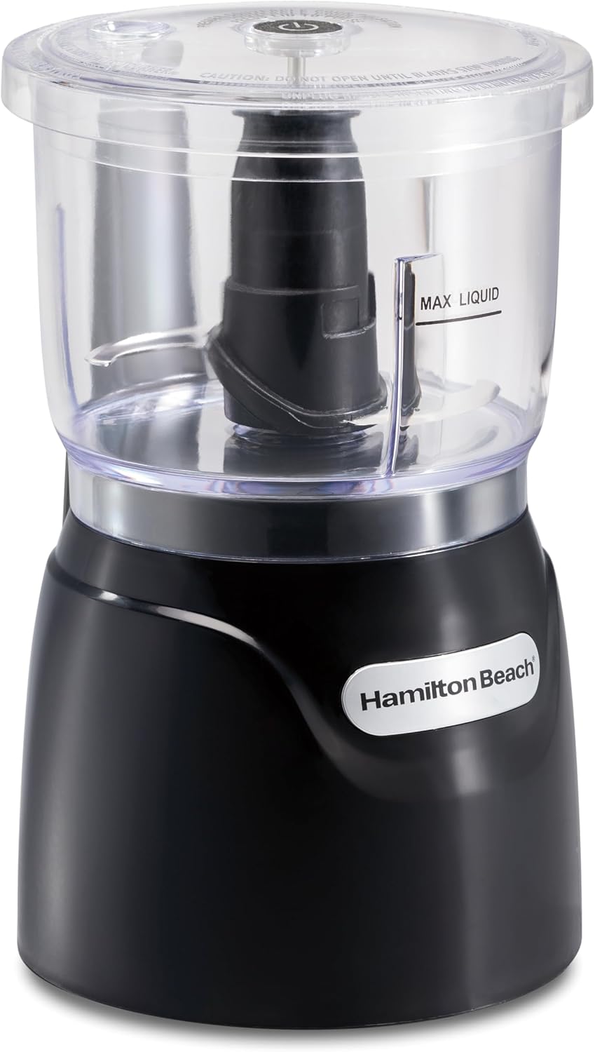 Picadora de verduras eléctrica y miniprocesador de alimentos Hamilt...