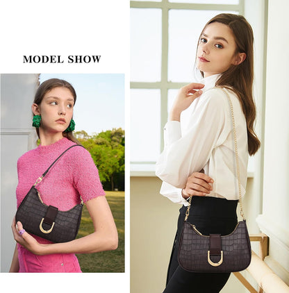 KKXIU Bolso de Hombro para Mujer Bolso de Moda para Todos los días...