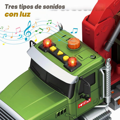 Bstoyder Juguetes para niños de 3, 4, 5, 6, 7, 8 años, camión de ma...