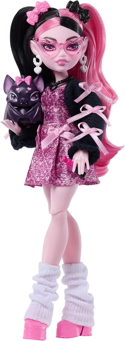 Muñeca Monster High Draculaura con murciélago para mascotas | Vampi...