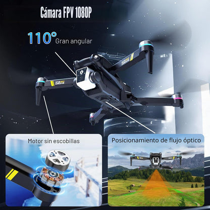 Drone sin escobillas con cámara para principiantes,Pantalla en el |...