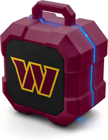 SOAR NFL Shockbox - Altavoz Bluetooth inalámbrico LED, resistente a...